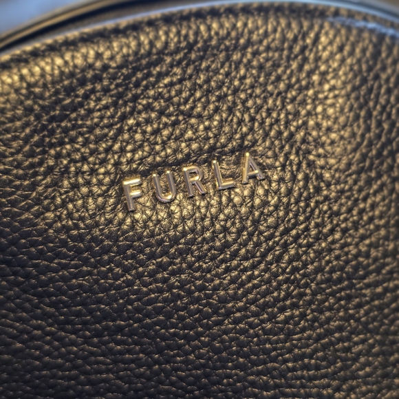 Furla Black Leather Bag